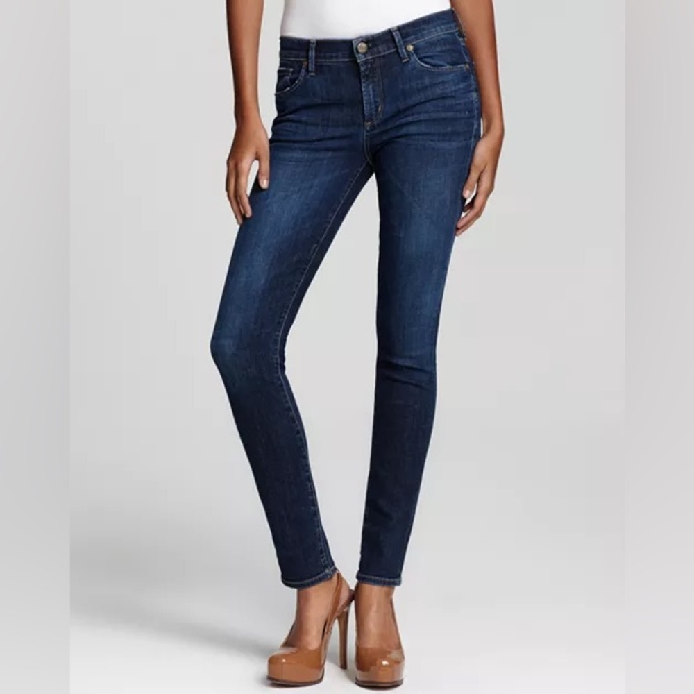 Citizens Of Humanity Avedon Dark Blue Skinny Jeans